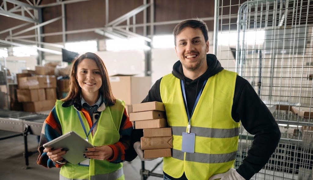 Inside our warehouse